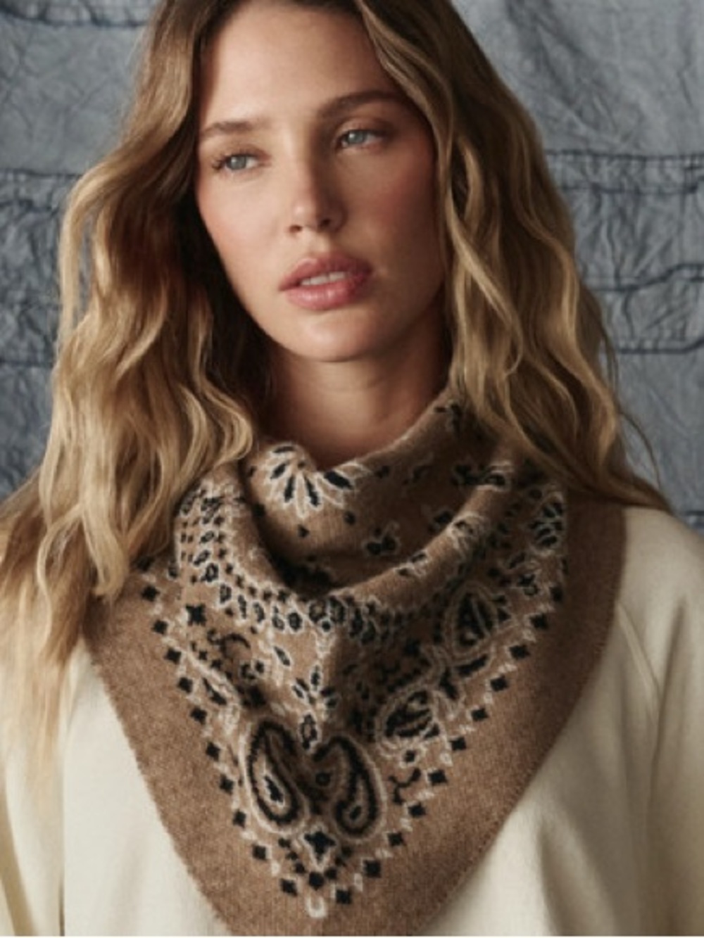The Great Alpaca Bandana Scarf